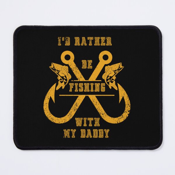 Item preview, I'd rather be fishing with my daddy designed and sold by Teescount.