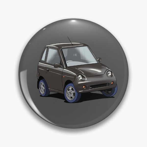 Artikelvorschau, GWiz mini electric car in black entworfen und verkauft von Webazoot Industries - Car Art.