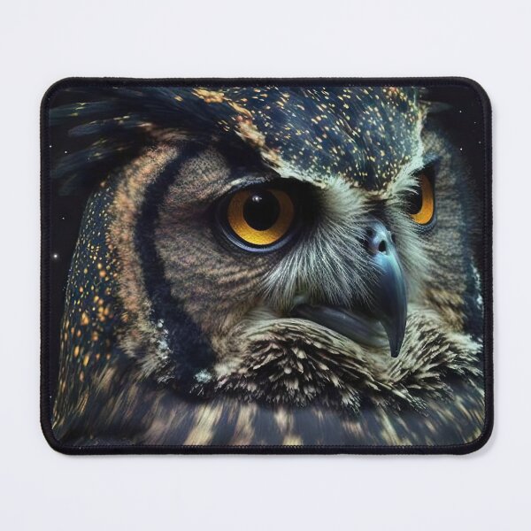 Item preview, Cosmic Horned Owl designed and sold by OccultDreams.
