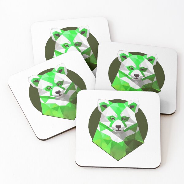 Item preview, Cute Polygonal Red Panda designed and sold by PVSKI.
