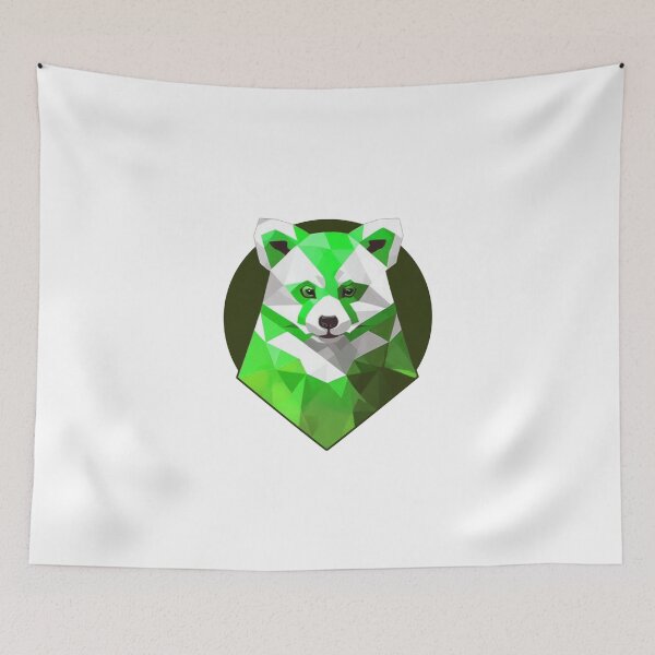 Item preview, Cute Polygonal Red Panda designed and sold by PVSKI.