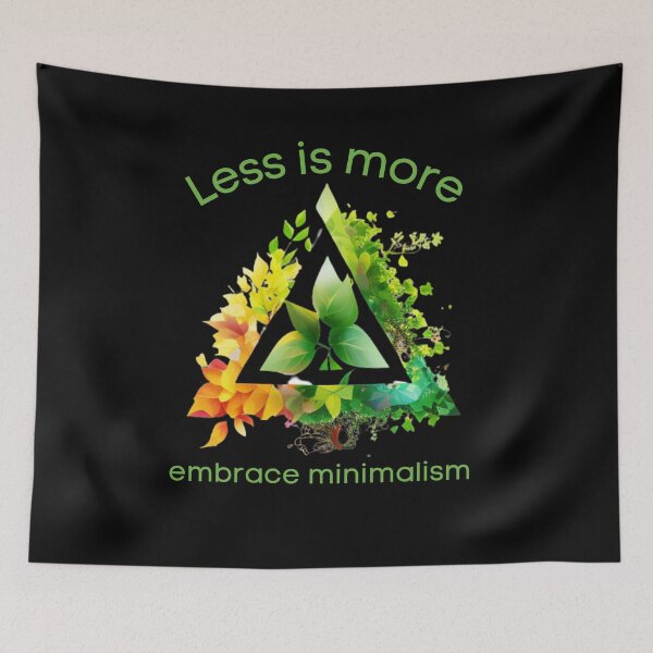 Item preview, less is more - embrace minimalism designed and sold by Diamaber.