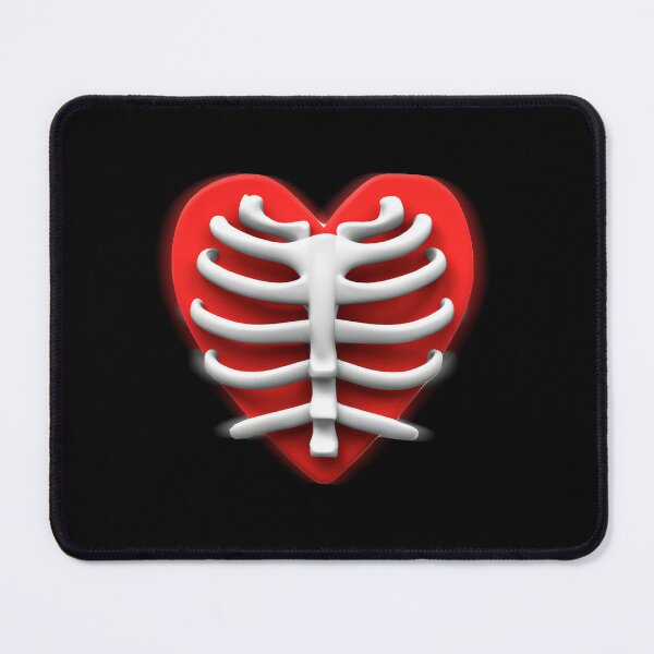 Item preview, Heart and Ribs  - Y2K ART designed and sold by DWZ Design.