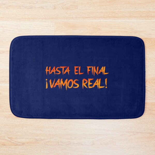 Item preview, Hasta el Final ¡Vamos Real! Geo Orange designed and sold by VRedBaller.