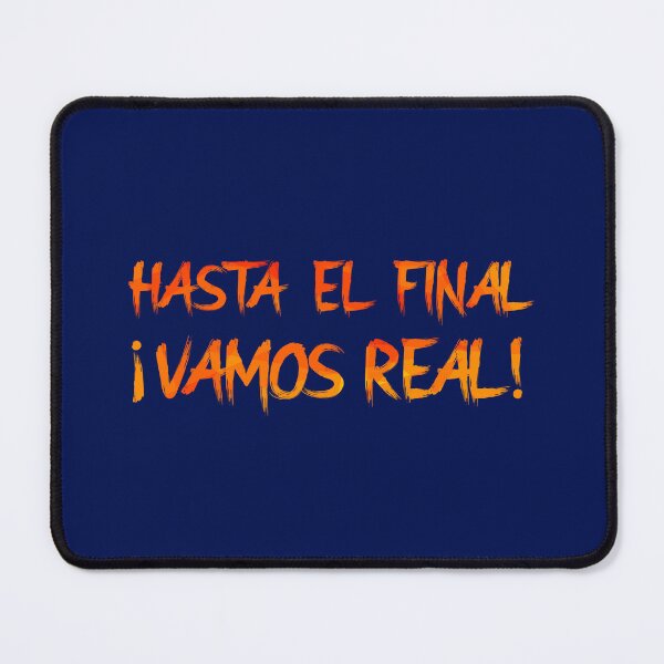 Item preview, Hasta el Final ¡Vamos Real! Geo Orange designed and sold by VRedBaller.
