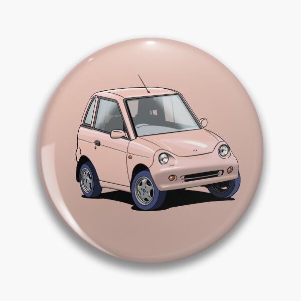 Artikelvorschau, GWiz small micro electric car in pink! entworfen und verkauft von Webazoot Industries - Car Art.