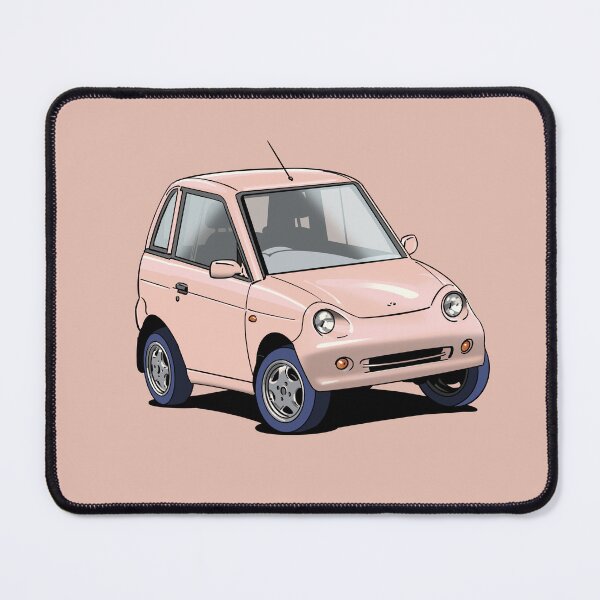 Item preview, GWiz small micro electric car in pink! designed and sold by Webazoot Industries - Car Art.