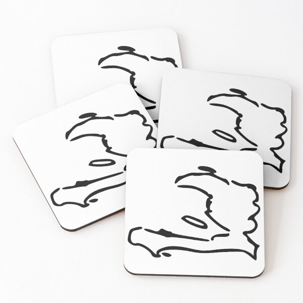 Item preview, Haiti (Ayiti) Minimalistic Country Outline designed and sold by Natamus.