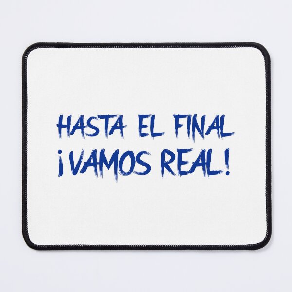Item preview, Hasta el Final ¡Vamos Real! Blue designed and sold by VRedBaller.