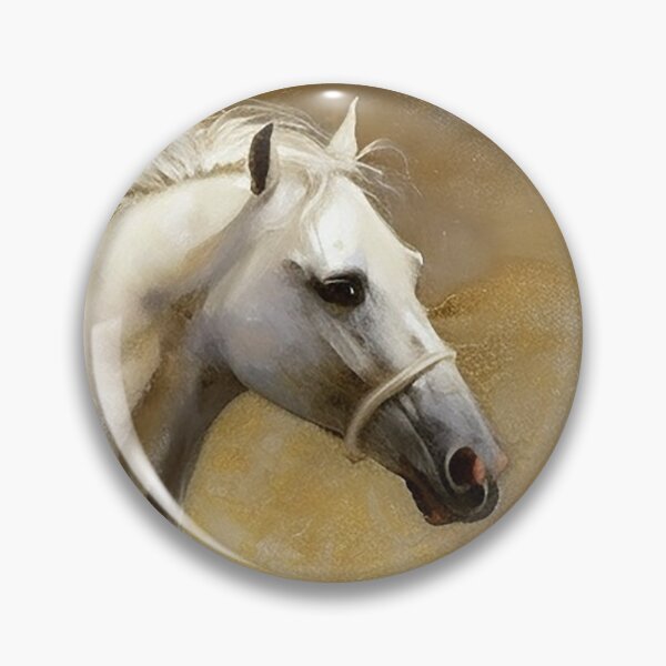 Artikelvorschau, Horse - White Arab Stallion entworfen und verkauft von Mark Salmon.