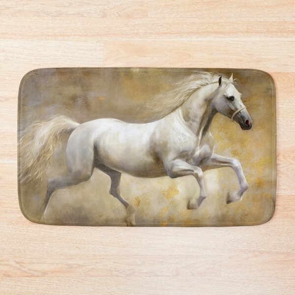 Artikelvorschau, Horse - White Arab Stallion entworfen und verkauft von Mark Salmon.