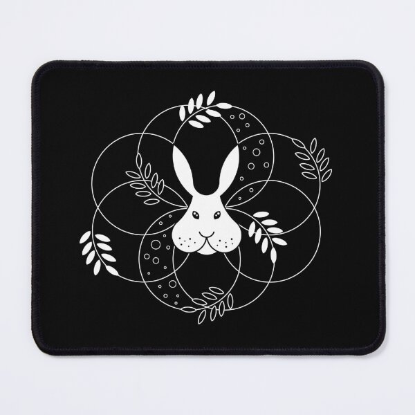 Item preview, Lucky Lunar Peace Rabbit (White Version) designed and sold by SpenAndInk.