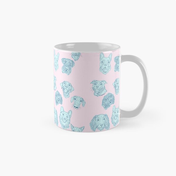Item preview, Dog Portrait Pattern (Pink Background) designed and sold by Adam Regester.