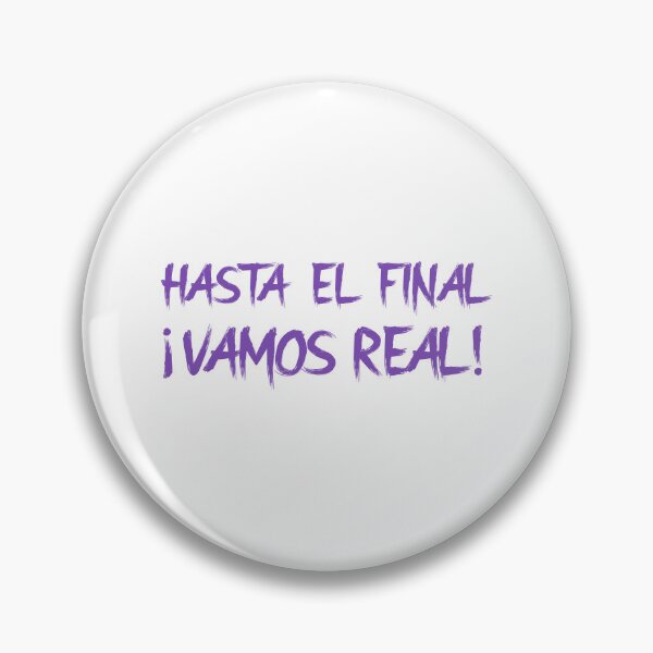 Item preview, Hasta el Final ¡Vamos Real! Purple designed and sold by VRedBaller.