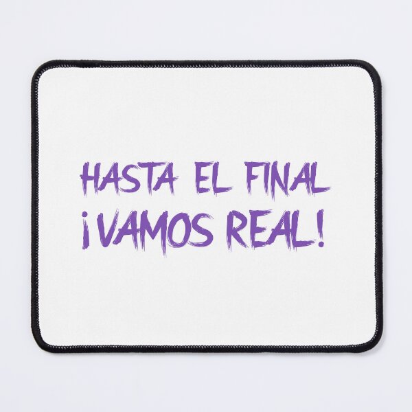 Item preview, Hasta el Final ¡Vamos Real! Purple designed and sold by VRedBaller.