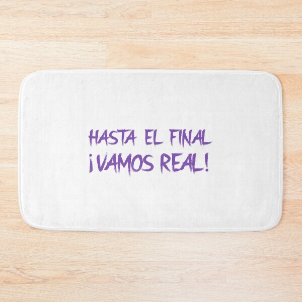 Item preview, Hasta el Final ¡Vamos Real! Purple designed and sold by VRedBaller.