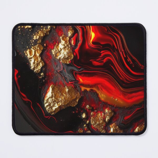 Item preview, Gold Molten Lava Art designed and sold by Quanisverse.