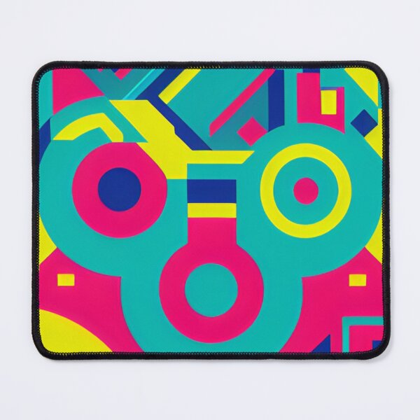 Item preview, "Retro Vibes: 80s & 90s Neon Geometric Design" designed and sold by micreations.
