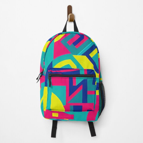 Item preview, "Retro Vibes: 80s & 90s Neon Geometric Design" designed and sold by micreations.