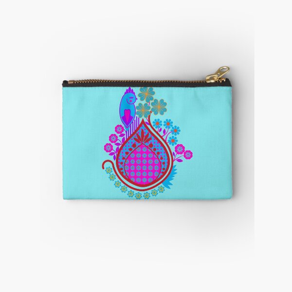 Item preview, Bird in an Indian Garden Floral Ethnic Design designed and sold by Anna Lemos.