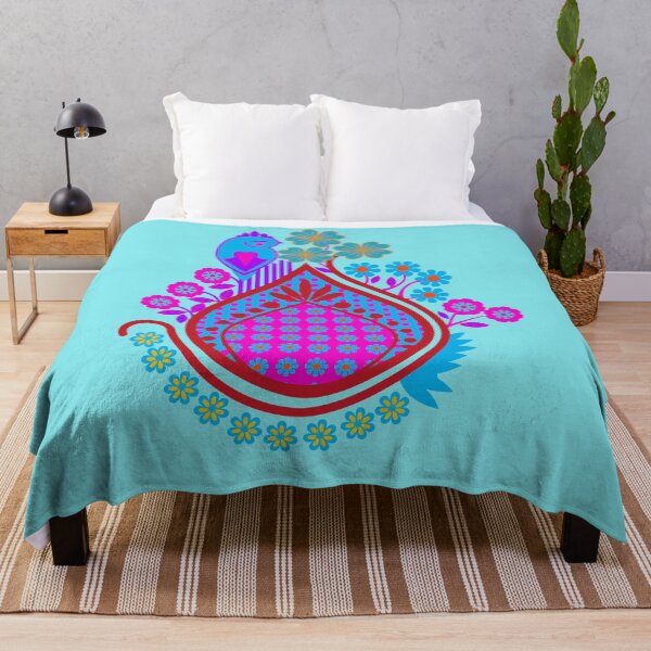 Item preview, Bird in an Indian Garden Floral Ethnic Design designed and sold by Anna Lemos.
