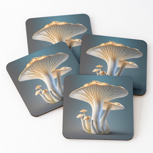 Item preview, King Oyster Mushroom Art Collection designed and sold by BeerBot.