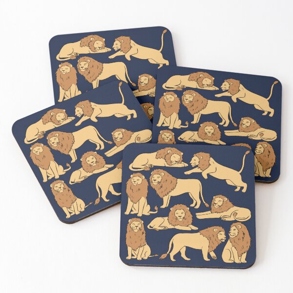 Item preview, Cute lions pattern  designed and sold by Yarafantasyart.