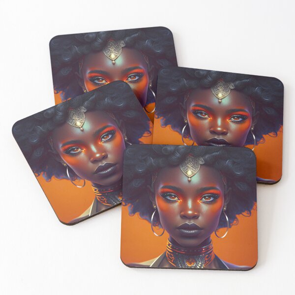 Item preview, Pretty african black woman designed and sold by MajinCactus.