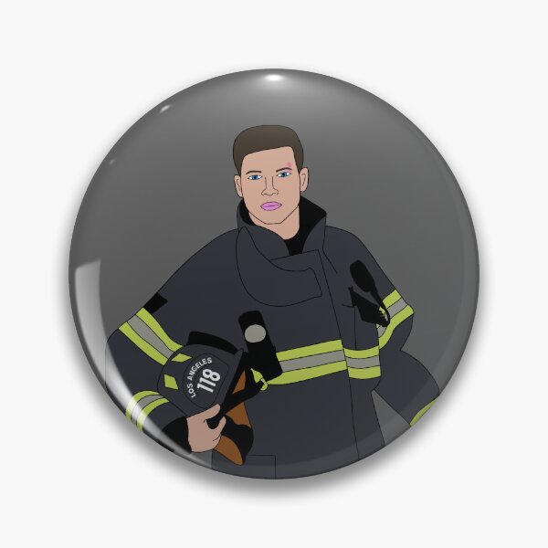 Item preview, firefighter evan "buck" buckley designed and sold by mariamstuff.