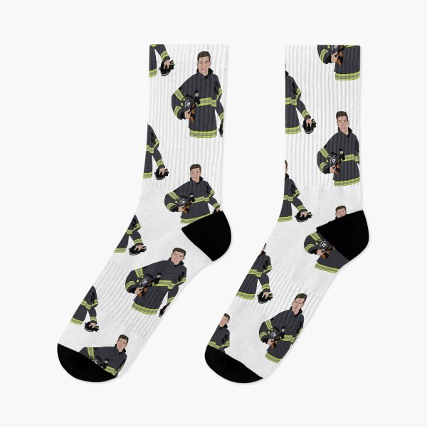 Item preview, firefighter evan "buck" buckley designed and sold by mariamstuff.
