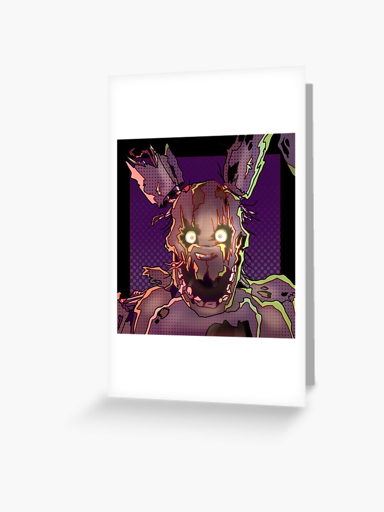 Five Nights at Freddy's - FNAF 3 - Springtrap - I Remain Postcard