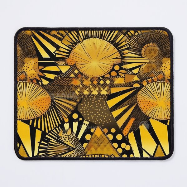 Item preview, Art Deco Sunburst Motifs Pattern designed and sold by RooArtistry.