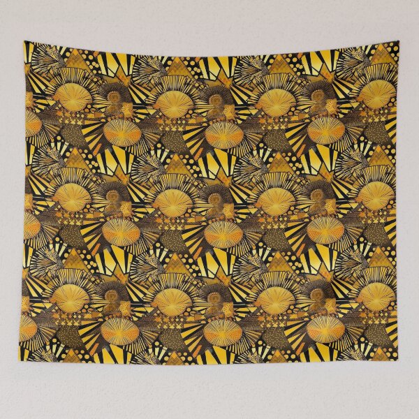 Item preview, Art Deco Sunburst Motifs Pattern designed and sold by RooArtistry.