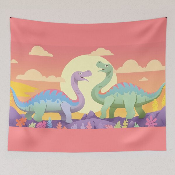 Item preview, Happy Dinosaur friends cartoon. designed and sold by viva121.