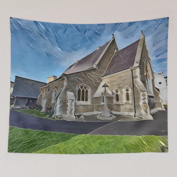 Item preview, Old Churchyard In Gemstone designed and sold by Fearless-Fox.