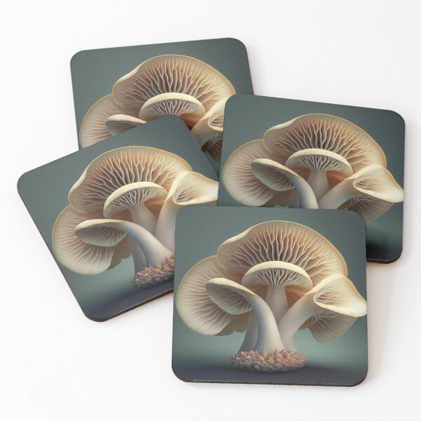 Item preview, King Oyster Mushroom Art Collection designed and sold by BeerBot.