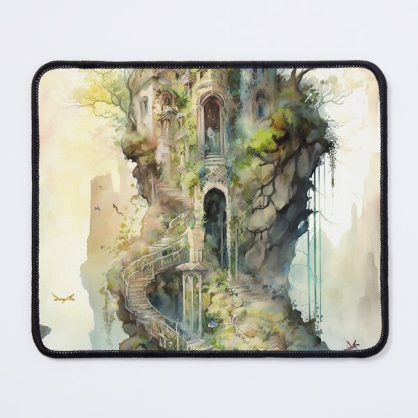 Item preview, Lost castle in the deep forest designed and sold by Luinaforest.