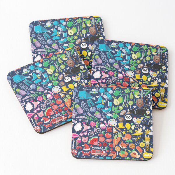 Item preview, Color your way kids room play mat (small palette) designed and sold by SelmaCardoso.