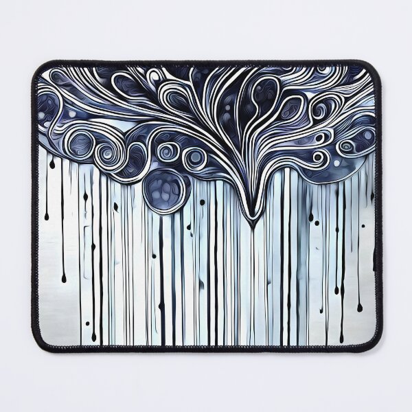 Item preview, Inky dripping cloud designed and sold by puravidavisions.