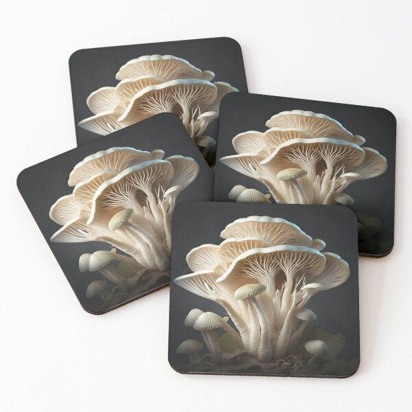 Item preview, King Oyster Mushroom Art Collection designed and sold by BeerBot.