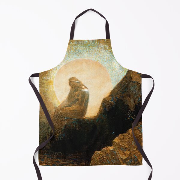 Item preview, Melancholy (1876) by Odilon Redon designed and sold by BossyCatHome.