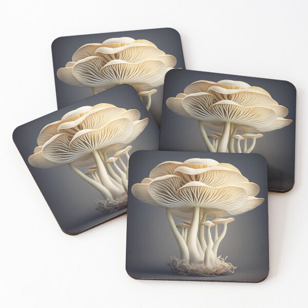 Item preview, King Oyster Mushroom Art Collection designed and sold by BeerBot.