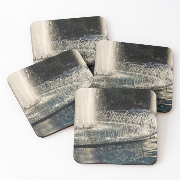Item preview, Joyous Sunlit Splashes - Caesars Palace Fountains Las Vegas designed and sold by Georgia Mizuleva.