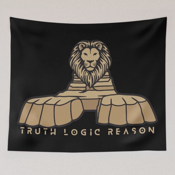 Item preview, Sphinx Truth Logic Reason King Lion designed and sold by Yiorgos Designs.