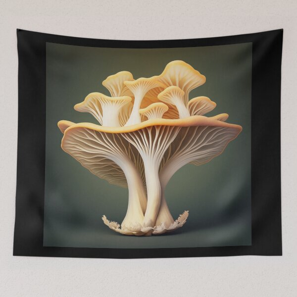 Item preview, King Oyster Mushroom Art Collection designed and sold by BeerBot.