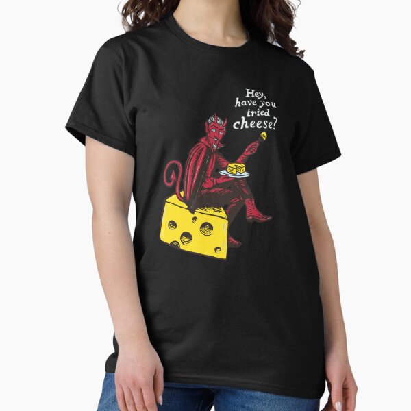 Item preview, “Hey, Have you tried Cheese ?” Devils temptation  designed and sold by Kludoman.