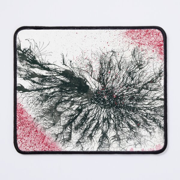 Item preview, Black Hole Cosmology #674 Bold Unique New Age 5D Original Hand-painted OOAK Abstract Painting In Red Black And White Inspired By Brain Cells Neurons Neuroscience Biology Free Energy Universe Space Art designed and sold by Rainbow Artist Orlando L.