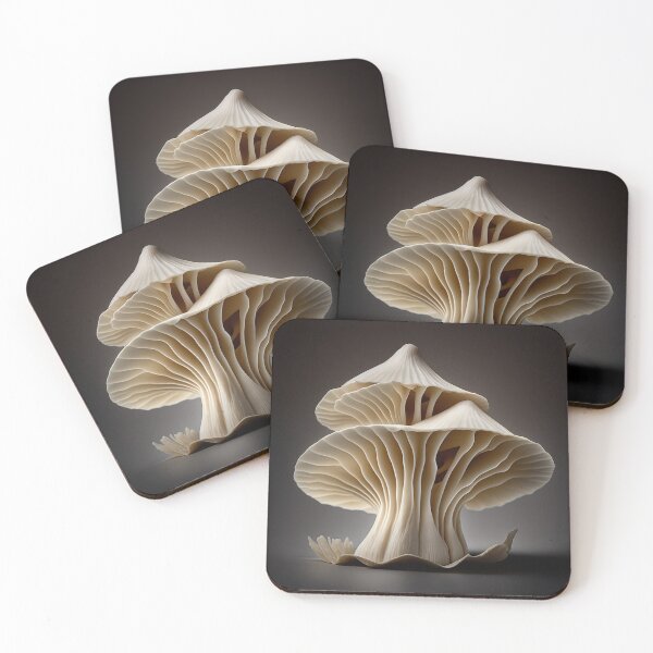 Item preview, King Oyster Mushroom Art Collection designed and sold by BeerBot.