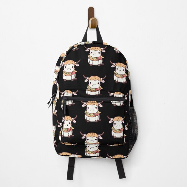 Item preview, Cute Kawaii Style Cow Dressed as a Hamburger designed and sold by wrestletoys.