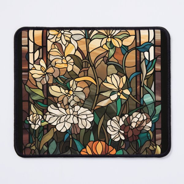 Item preview, Copy of Floral Stained Glass Window Pattern designed and sold by NianderQuinn.